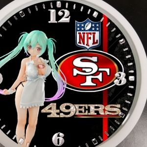 San Francisco 49er man cave clock